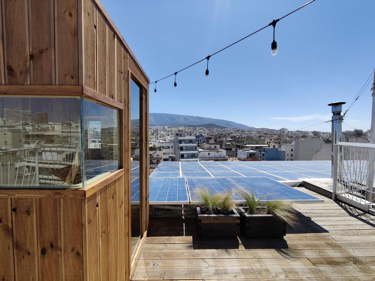 Unique Solar Penthouse With Jacuzzi And Sauna In Central Athene Buitenkant foto